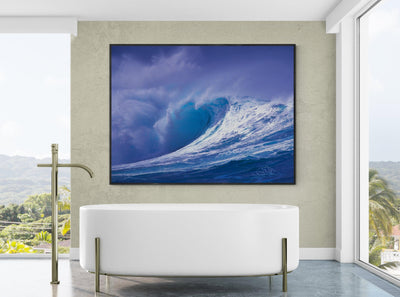 Sunset Beach 30ft Wave - John Pitre Fine Art